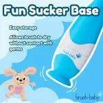 Elektriskā zobu birste BabySonic zila 0-3 gadi Brush-baby - Image 8