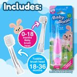 Brush-baby eлектрическая зубная щетка Babysonic 0-3 лет — изображение 3