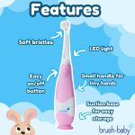 Brush-baby eлектрическая зубная щетка Babysonic 0-3 лет — изображение 4