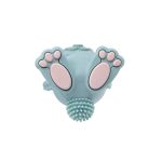 Zobgrauznītis, Bobbie Bunny Teether Zaļš, Brush Baby - Image 11