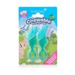 Košļājamā zobu birste bērniem 10–36 mēn. 2 gab. Brush Baby