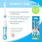 Pirmā zobu birstīte FirstBrush, 0-18 mēnešiem, Brush-baby - Image 5