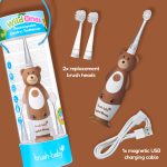 Brush-baby WildOnes Bear rechargeable sonic toothbrush (0-10 year olds) - Image 3