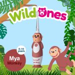 Brush-baby WildOnes Monkey перезаряжаемая электрическая  зубная щетка  0-10 лет — изображение 7