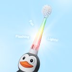 Elektriskā zobu birste WildOnes Penguin uzlādējama 0-10 gadi, Brush- baby - Image 5