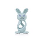 Zobgrauznītis, Bobbie Bunny Teether Zaļš, Brush Baby