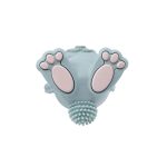 Zobgrauznītis, Bobbie Bunny Teether Zaļš, Brush Baby - Image 6