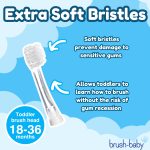 Brush-baby cменные щетки Babysonic 18-36 месяцев, N4 — изображение 3