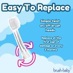 Brush-baby cменные щетки Babysonic 18-36 месяцев, N4 — изображение 4