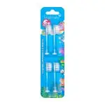 Bērnu zobu birstes maiņas galviņas 4 gab. Brush-Baby WildOnes 6+